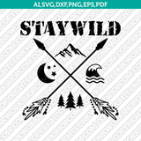 Mountain Nature Hiking Adventure Wild SVG Cricut Cut File Silhouette Cameo Clipart Png Eps Dxf Vector