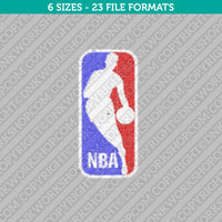 NBA Basketball Symbol Machine Embroidery Design