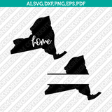 New York City SVG Cut File Cricut Silhouette Cameo Clipart Png Eps Dxf Vector