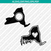 New York City SVG Cut File Cricut Silhouette Cameo Clipart Png Eps Dxf Vector