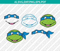 Ninja Turtles Birthday Shirt Sticker SVG Cricut Cut File Silhouette Cameo Clipart Png Eps Dxf Vector