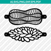 Flower-Floral-Ornate-Cuff-Leather-Bracelet-Template-SVG-Jewelry-Laser-Cut-File-Cricut