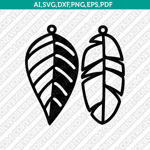 Tree Leaf Earring SVG, Tear Drop SVG, Pendant Svg, Vector DXF, Leather Earring  Jewelry Laser Cut Template Commercial Use - Etsy Sweden