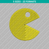 Pacman Embroidery Design