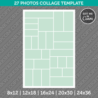 Canva Photo Collage Template Style 24