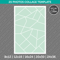 Canva Photo Collage Template Style 26