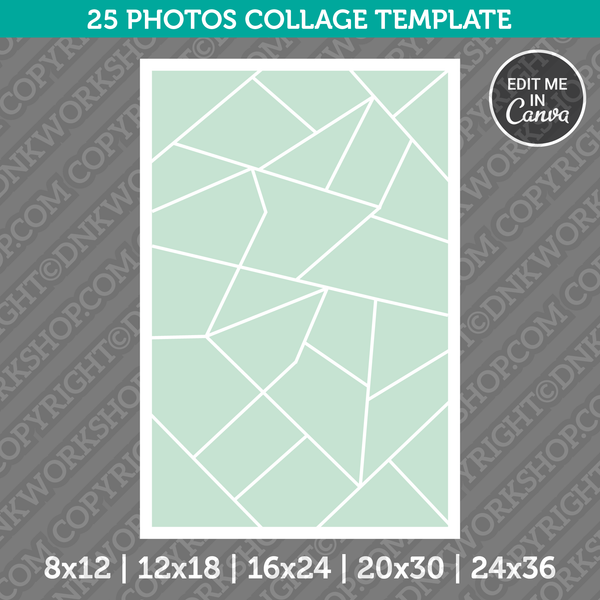 Canva Photo Collage Template Style 26