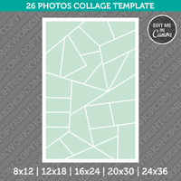 Canva Photo Collage Template Style 28