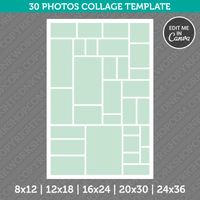 Photo Collage Template Canva Style 15