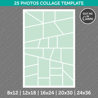 Photo Collage Template Canva Style 16