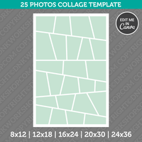 Photo Collage Template Canva Style 4