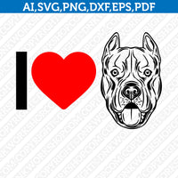 Pitbull-Dog-Breed-SVG-Cricut-Cut-File-Silhouette-Cameo-Clipart-Png-Eps-Dxf-Vector