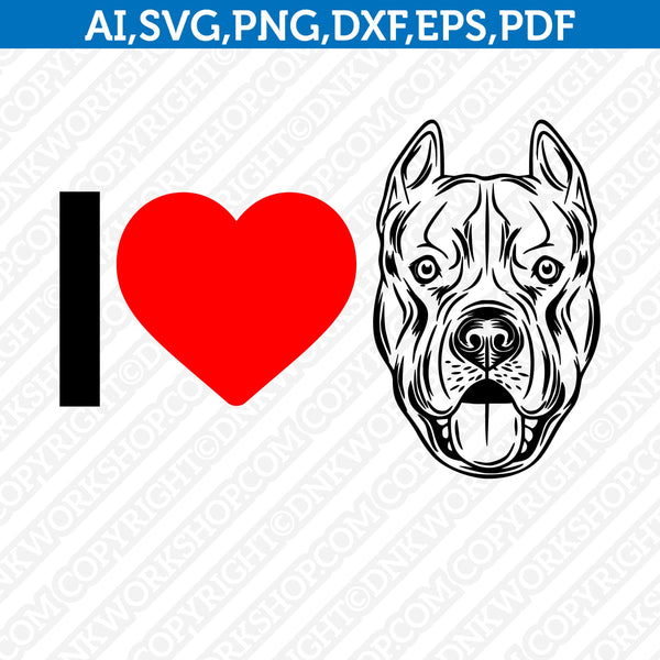 Pitbull Mom SVG PNG PDF Cut File - So Fontsy