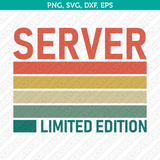 Server SVG T-Shirt Cut File Cricut Silhouette Cameo Clipart Png Eps Dxf