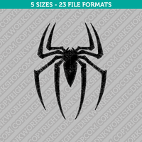 Spiderman Spider Embroidery Design - 5 Sizes - INSTANT DOWNLOAD 