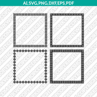 Square-Straight-line-Versace-Style-Greek-Border-Monogram-Frame-SVG-Vector-Silhouette-Cameo-Cricut-Cut-File-Clipart-Dxf-Png-Eps-pdf