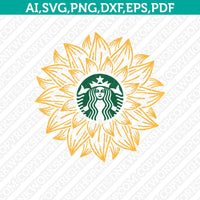 Sunflower-Starbucks-Coffee-Logo-SVG-Cup-Tumbler-Mug-Cold-Cup-Sticker-Decal-Silhouette-Cameo-Cricut-Cut-File-Png-Eps-Dxf