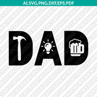 Super Best Dad Family SVG Cut File Vector Cricut Silhouette Cameo Clipart Png Dxf Eps