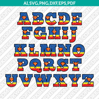 Superman Superhero Cartoon Letters Fonts Alphabet SVG Cut File Cricut Vector Sticker Decal Silhouette Cameo Dxf PNG Eps