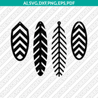 Teardrop Earring Svg Silhouette Cameo Vector Cricut Laser Cut File Clipart Png Eps Dxf