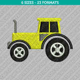 Tractor Embroidery Design