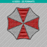 Umbrella Corporation Embroidery Design 