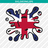 United Kingdom Flag SVG Cut File Cricut Silhouette Cameo Clipart Png Eps Dxf