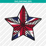 United Kingdom Flag SVG Cut File Cricut Silhouette Cameo Clipart Png Eps Dxf