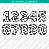 Volleyball-Numbers-SVG-Vector-Silhouette-Cameo-Cricut-Cut-File-Clipart-Png-Dxf-Eps