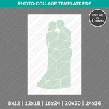 Wedding Marriage Photo Collage Canva PDF