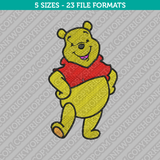 Winnie the Pooh Embroidery Design - 5 Sizes - INSTANT DOWNLOAD 