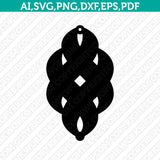 Woven-Swirl-Morocan-Celtic-Earring-Template-SVG-Silhouette-Cameo-Vector-Cricut-Laser-Cut-File-Png-Eps-Dxf